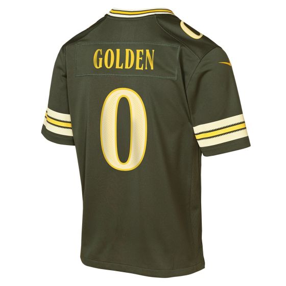 Youth Green Bay Packers #0 Matthew Golden green Rivalries Nike NFL 2026 Game Jersey->youth nfl jersey->Youth Jersey